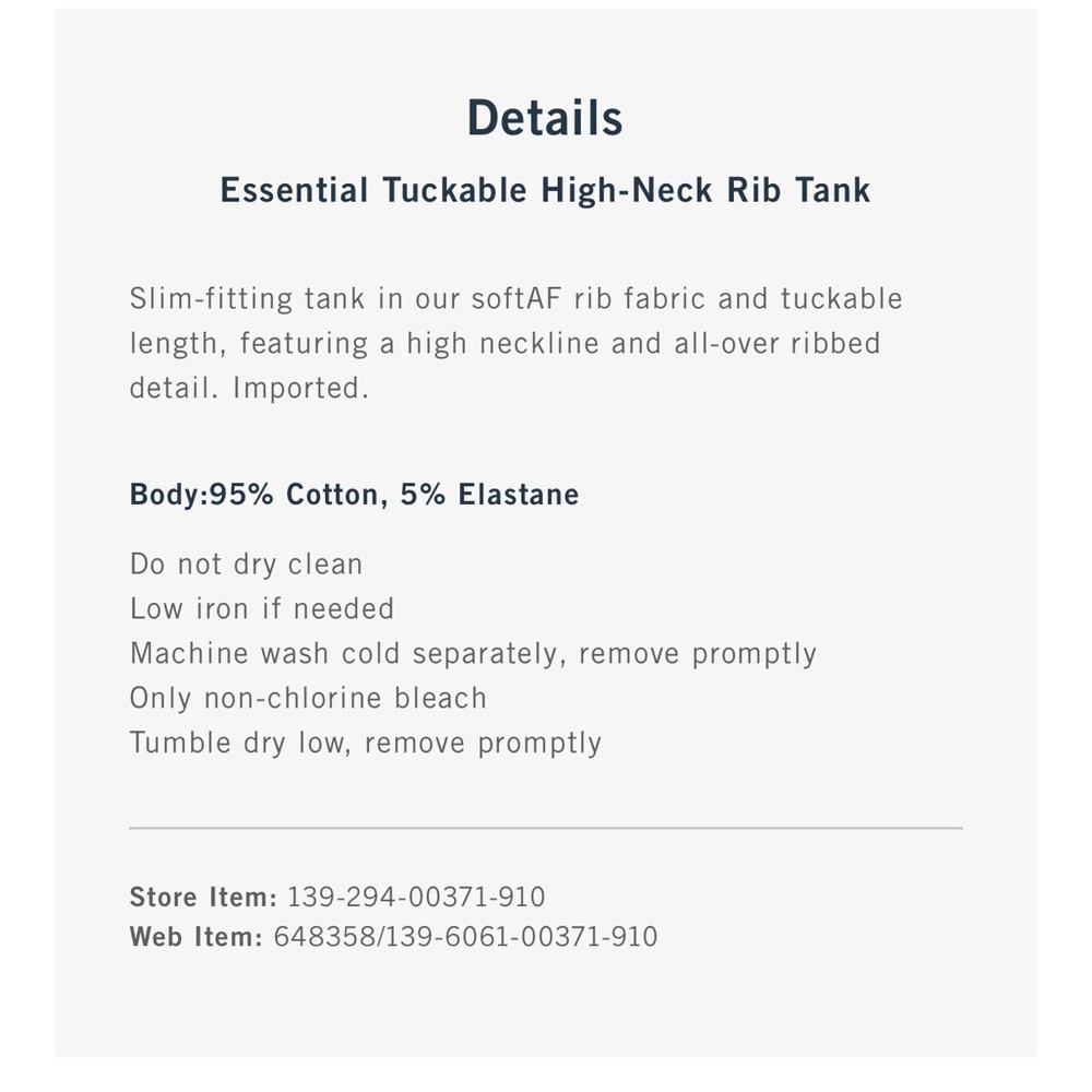 White Essential Tuckable High-Neck Rib Tank - Picture 8 of 8